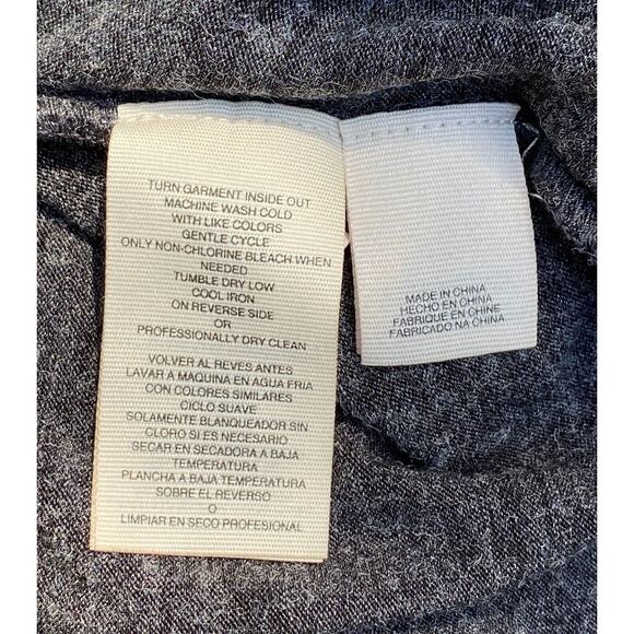 Rachel Roy Womens Asymmetrical Knit Blouse Size Small Gray Heather - Picture 6 of 7